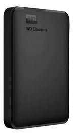 Disco Duro Externo Portable Wd Elements 2tb Usb 3.2 Gen 1 Negro