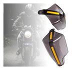 Cubre Puños Universal Para Motos 22mm 7/8 Manos Toda Prueba Negros