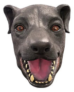 Mascara Disfraz Perro Halloween Cosplay Therian Negro Perro