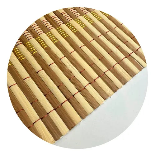 Cortina Enrollable De Bambu Homey Cortina Roller 150x180 Natural Claro