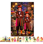 Disfraz Sombrerero Cuento Infantiles Dia Del Libro Halloween Colorido