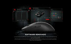 Mouse Gamer Redragon King Pro 26000dpi 5 Botones Programable Negro