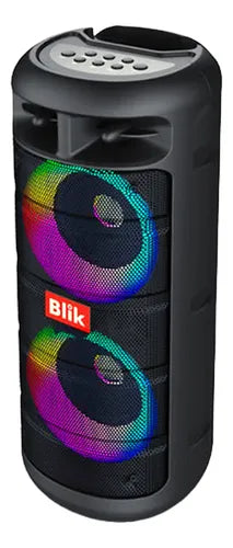 Parlante Karaoke Blik Upsound3 Bt 5.3 Radio Tf/sd Tws Rgb 5h Negro