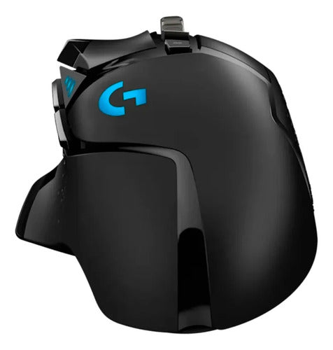 Mouse Gamer Logitech G502 Hero 100-25600dpi Rgb 11 Botones Negro