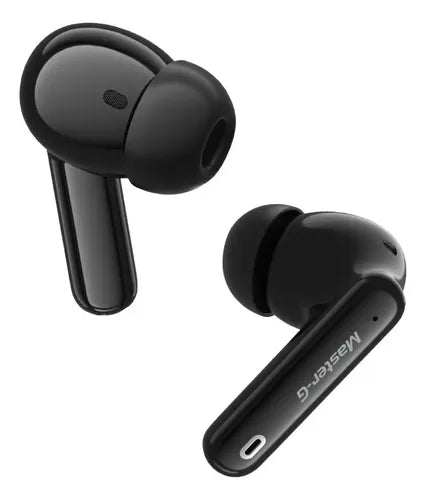 Audifonos Inalambricos Master-g Buds20 Tws Bluetooth V5.3 Negro