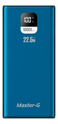 Cargador Portatil Bateria Power Bank Master-g 10000mah 22.5w Azul