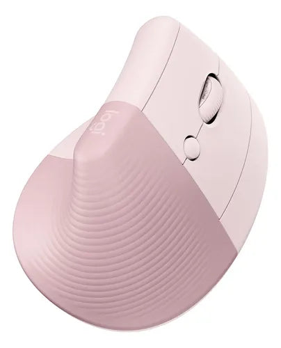Logitech Lift Vertical Mouse Ergonomic 1000 Dpi Rosado Rosa