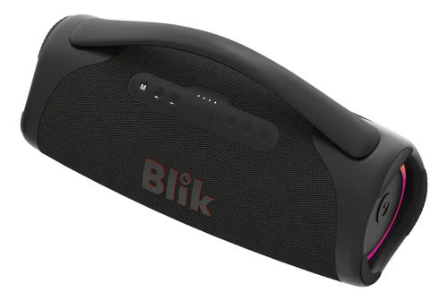 Parlante Bluetooth Portátil Blik Bass400 160w Ipx7 Color Negro