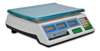 Balanza Digital Recargable 40kg Bascula Con Luz Led Pesa Blanco