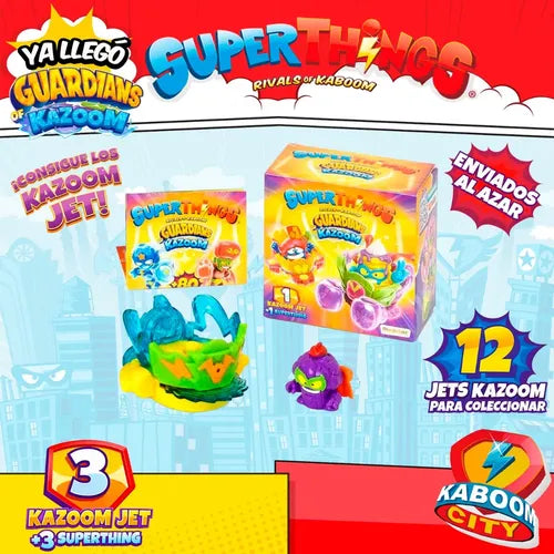 Superthings Guardians Of Kazoom 3 Kazoom Jets +3 Superthings