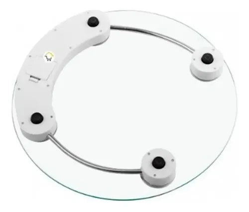 Pesa Corporal Digital De Baño 180kg Vidrio Templado Eficaz Agua
