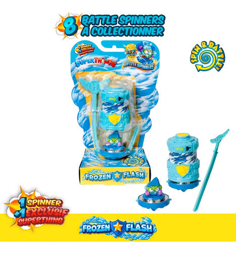 Superzings Battle Spinners 1 Blister Exclusivo + 1 Spinner
