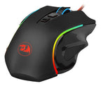 Mouse Gamer Redragon Griffin M607 600-7.200 Dpi 7 Botones Negro