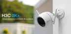 Camara Wifi Ip Ezviz H3c 2k+ Colorvu Exterior Ip67 Microsd Blanco