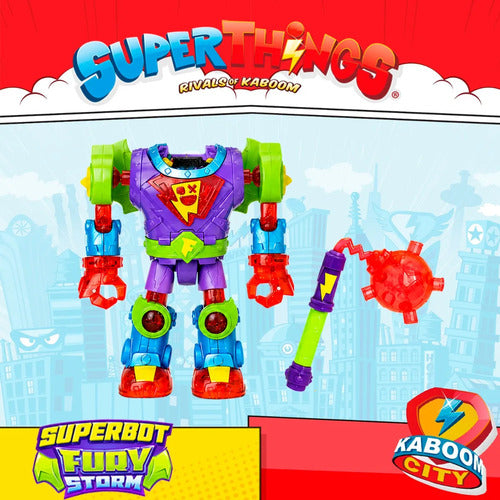 Superbot Fury Storm 1 Kazoom Kid Y 1 Superthing Especial