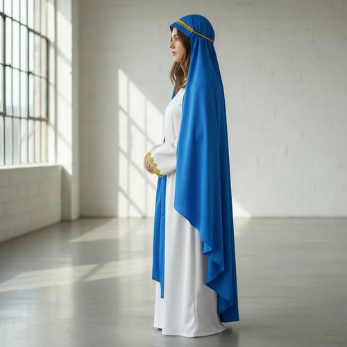 Disfraz Virgen Maria Día Del Libro Cuento Infantil Cosplay Virgen María