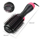 Cepillo Alisador Secador One Step Ion Modelo Nv-7211 Rosa