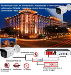 Camara Ip Bala Exir Hikvision Hd 2mp Microsd 256gb Ip67 Blanco