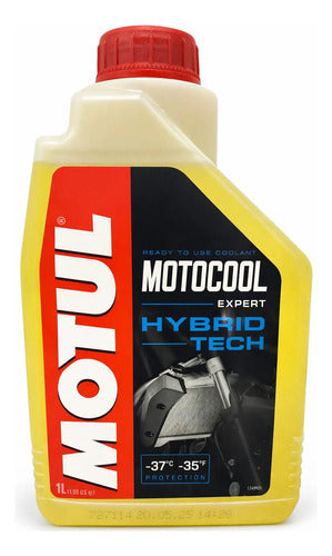 Refrigerante Motocool Expert 1l Motul Hybrid Tech  Amarillo
