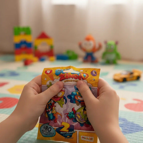 1 Sobre Twopack Superzings Serie 4 Original Coleccionables