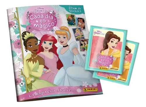 Pack Album Princess  Cada Dia Es Magico + 40 Sobres