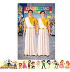 Disfraz Griego Cuentos Infantiles Dia Del Libro Halloween Blanco