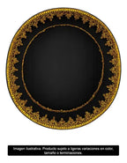 Gorro Caporal Sombrero Fiestas Patria Y Danzas Tradicionales Negro Estandar Lisa