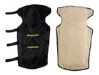 Cubre Piernas Con Chiporro - Protector Impermeable Para Moto Negro