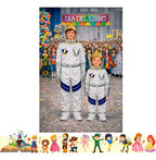 Disfraz Astronauta Infantil Dia Del Libro Niños Blanco