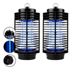 Pack X2 Farol Mata Mosquitos Con Luz Uv Mata Mosca Farol