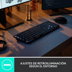 Logitech Mx Mechanical, Teclado Recargable De Alto Desempeño Idioma Español España Color Del Teclado Grafito