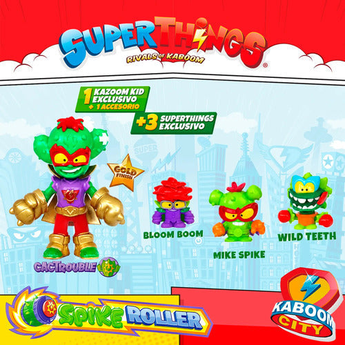 Superthings Vehiculo Spike Roller Rivals Of Kazoom Original