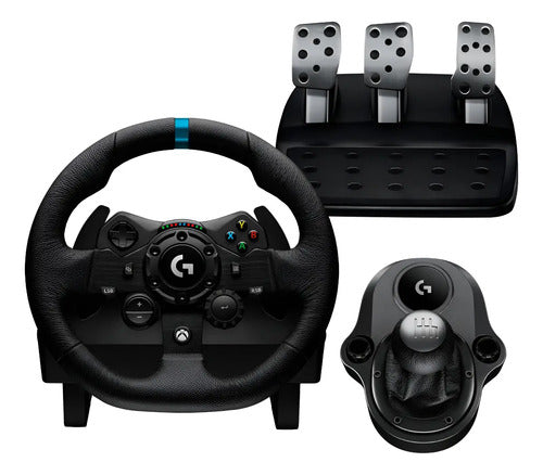 Pack Volante + Palanca Logitech G923 Xbox X/s/xbox One/pc Negro