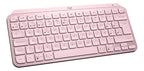 Teclado Inalambrico Logitech Mx Keys Mini Recargable Usb-c Rosado Español España