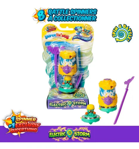 Superzings Battle Spinners 1 Blister Exclusivo + 1 Spinner
