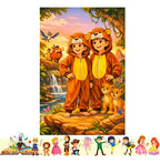 Trajes Disfraces Cuentos Infantiles Dia Del Libro Halloween Leon 10-12