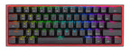 Teclado Mecánico Redragon Fizz Pro K616 Rgb Wireless Dual Color Del Teclado Negro Idioma Español Latinoamérica Español Latinoamericano