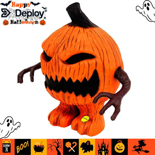 Calabaza Caminante Animatronic Sonido Y Movimiento Halloween