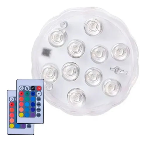 Luces Rgb Decorativas Piscina / Acuarios / Floreros / Ip68 Rgb