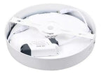 Panel Led Foco Blanco Frío 28cm Sobrepuesto Redondo 24w Blanco