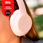 Audifono Inalambricos Blik Soul250 Bluetooth 5.4 Bateria 20h Rosa