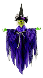 Brujita Voladora Colgante Decoracion Horror Halloween 60cm