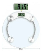 Pesa Corporal Digital De Baño 180kg Vidrio Templado Eficaz Agua