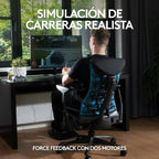 Volante Y Pedales Logitech G29 Ps5 Ps4 Ps3 Pc Force Feedback Negro