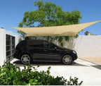 Toldo Vela Sombra Triangular 3.5 X 3.5 Mts Proteccion Uv Beige