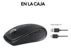 Ratón Inalámbrico Logitech Mx Anywhere 3s Graphite Grafito