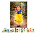 Trajes Disfraces Cuentos Infantiles Dia Del Libro Halloween Blanca Nieves 10-12