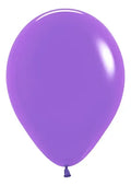 Globo Liso 23cm #9 Bolsa 50uds Los Colores - Cotillon Color Púrpura