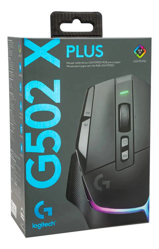 Mouse Gamer Inalámbrico Logitech G Serie G G502 X Plus Black