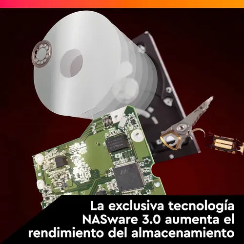 Disco Duro Interno 6tb Red Plus Nas 3.5 Sata 180 Mb/s Western Digital